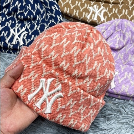 Mũ len nam nữ MLB