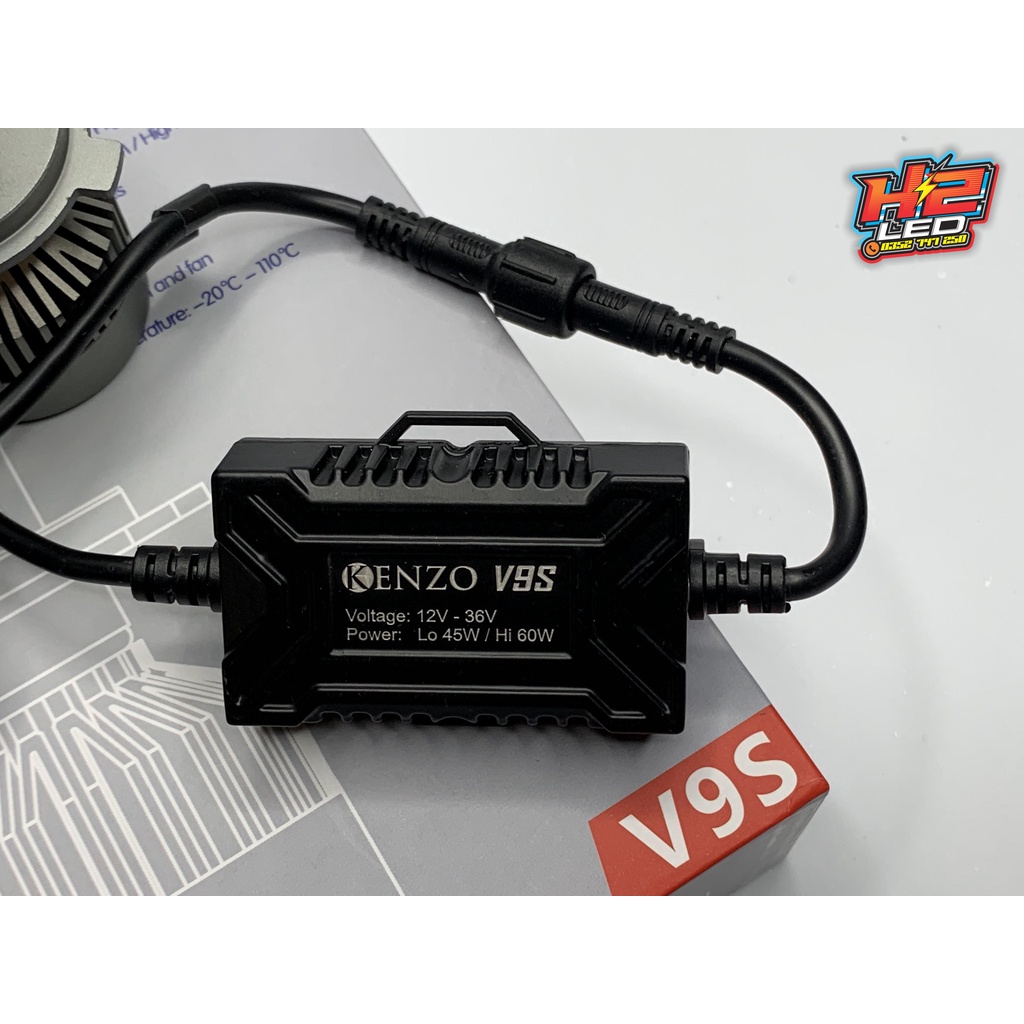 Bóng LED KENZO V9S chân H4 45-60W