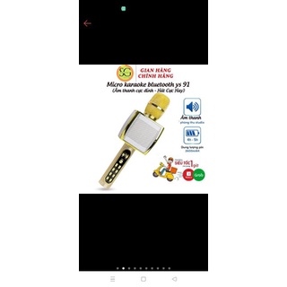 Micro karaoke bluetooth ys 91. Micro