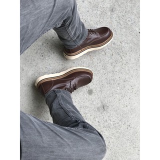 Giày nam cao cổ da bò Redwing Moctoe Boots, bảo hành da trọn đời