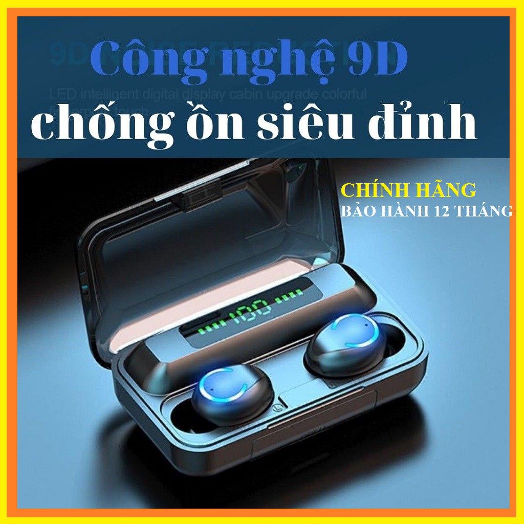 Tại Nghe Bluetooth Amoi F9 Pro Không Dây Tws Gaming Thể Thao Chính Hãng Airdots Redmi 2 Dùng Cho Iphone Android Samsung