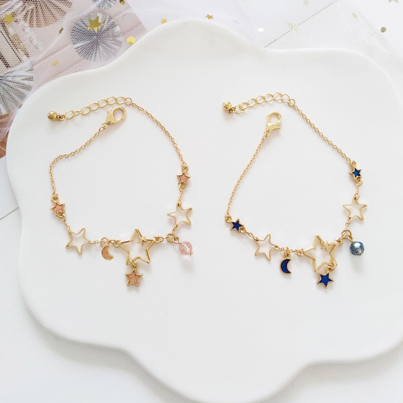 Lắc tay, vòng tay moon &amp; stars Novset