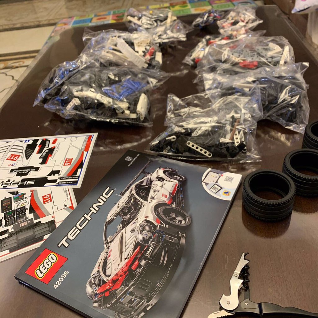 LEGO TECHNIC 42096- SIÊU XE ĐUA PORSCHE 911 RSR