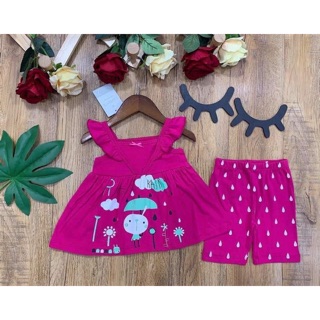 Set bé gái carter combo 4 bộ 200k