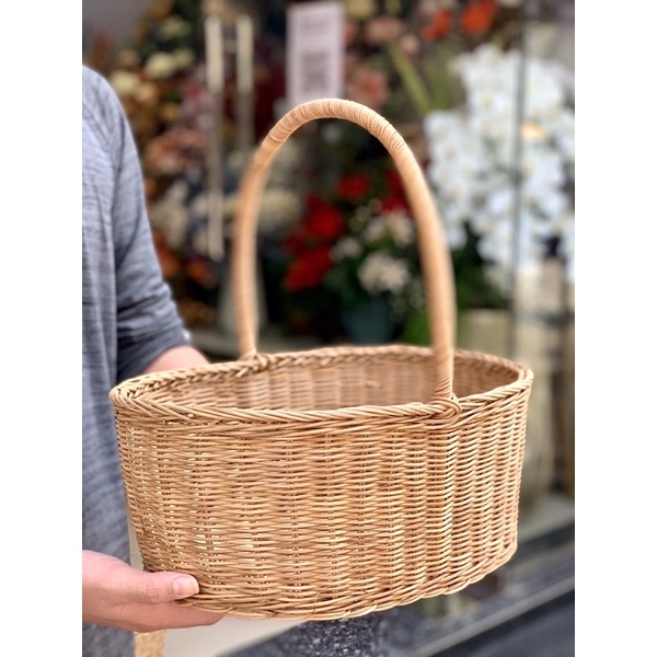 Giỏ mây tre đan picnic - Hàng VNXK