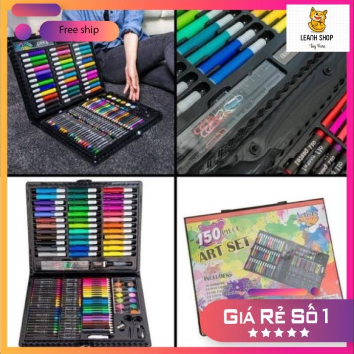 Bộ Tô Màu Sáp Màu 150 Chi Tiết Cho Bé Tập Tô