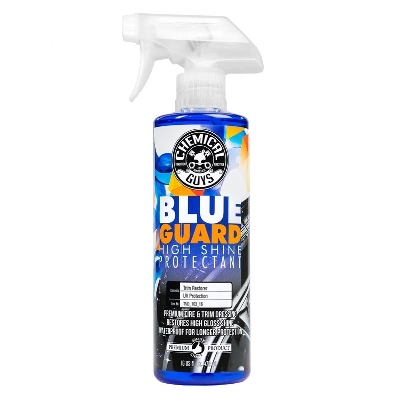 Làm mới, phục hồi, bảo dưỡng nhựa và cao su (Ngoài xe) - Chemical Guys Blue Guard