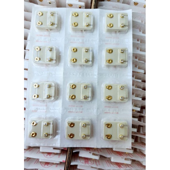 (STUDEX) vỉ 12 đôi bông bấm chính hãng mã L204y