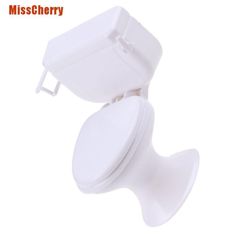 Mô Hình Toilet Mini Trang Trí Nhà Búp Bê