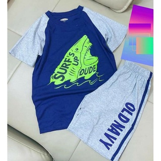 Bộ thun bé trai Oldnavy xuất dư size đại