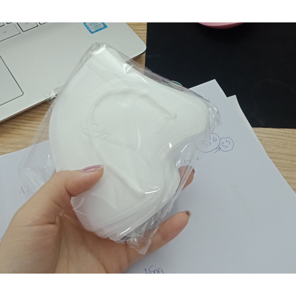 Khẩu trang 5d cho em bé Trắng, hồng , xanh ( hàng chính hãng công ty) | BigBuy360 - bigbuy360.vn