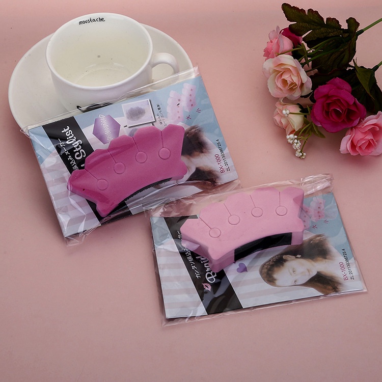 [Đỏ, xanh DC5] dụng cụ bện tạo mẫu tóc đuôi sam kiểu pháp bằng nhựa bumpits 5 ngón tay