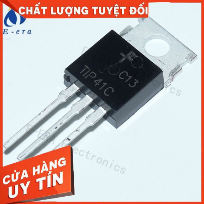 TIP41C TO220 TRANSISTOR NPN 6A 100V - Loại Tốt