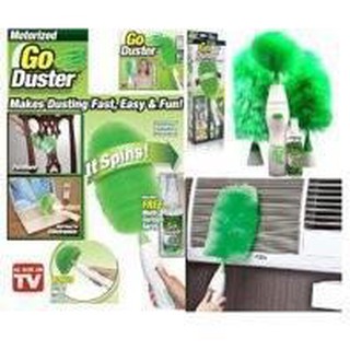 Chổi quét bụi ban thờ chạy pin Go Duster