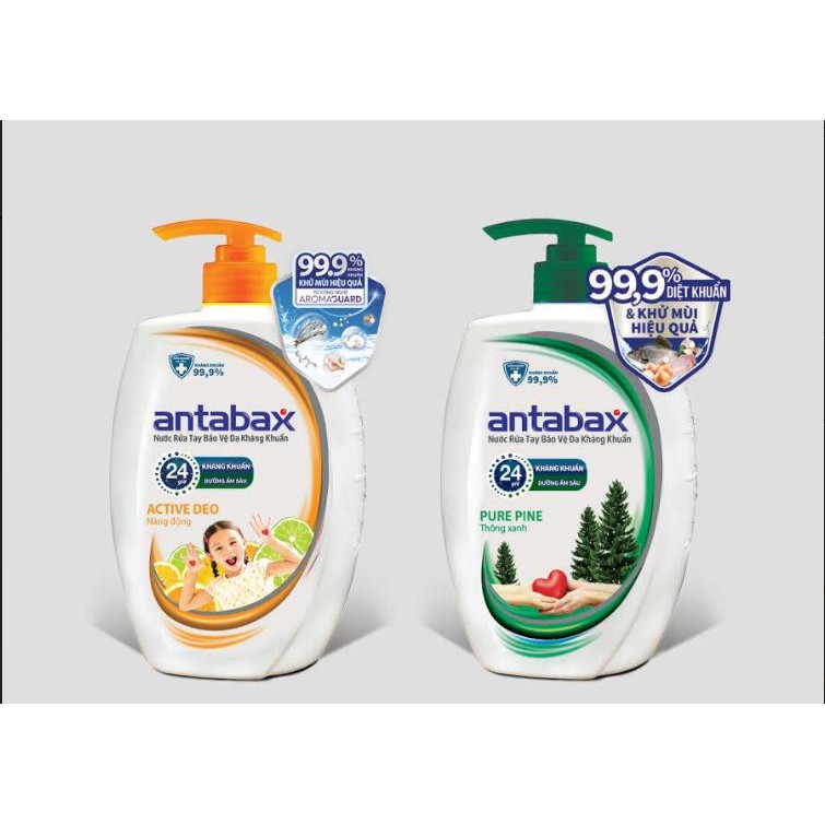 Nước rửa tay kháng khuẩn ANTABAX [Chai 500ml] | BigBuy360 - bigbuy360.vn