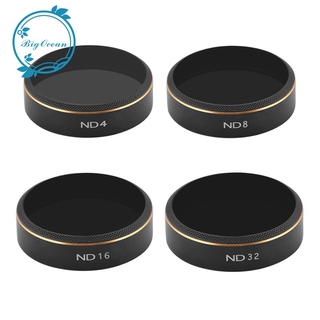Bộ 4 màng lọc ống kính máy ảnh nd 4 8 16 32 chất lượng cao cho phantom 4 pro jkvn