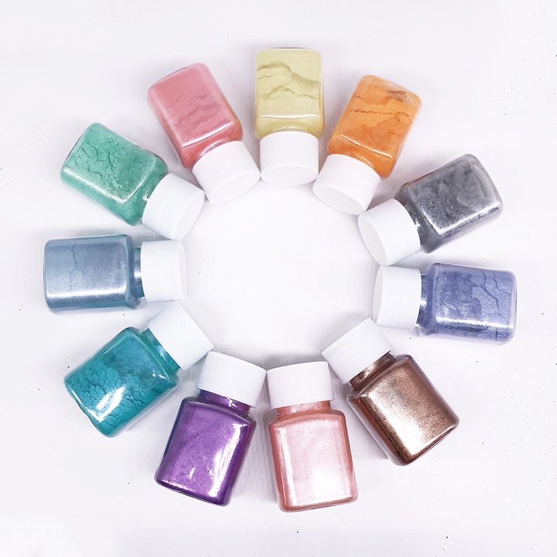 Bột nhũ ngoc trai làm handmade, trộn keo epoxy resin, keo UV