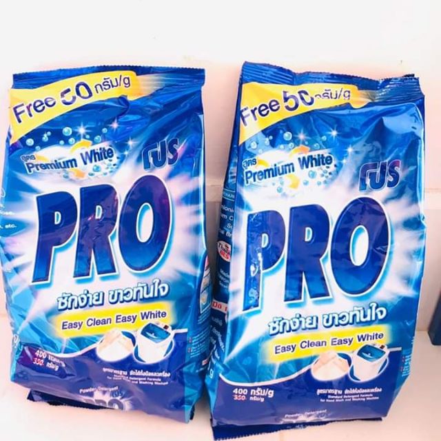 Bột Giặt PRO Thái Lan Bịch 350g