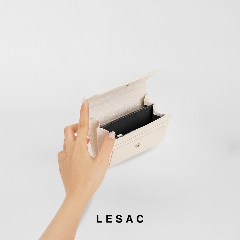 [Mã WAMT2405 giảm 10K đơn 0K] Ví LESAC Label Wallet | BigBuy360 - bigbuy360.vn