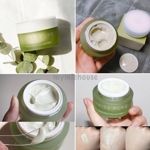 swiss pure herbal relief tone up cream