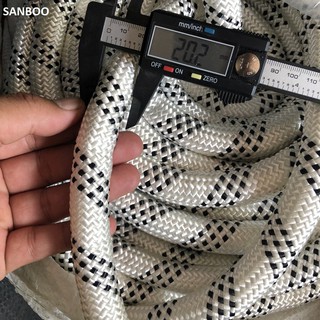 Đường kính 20mm x 10 Mét - Dây dù, dây thừng cường lực cứu sinh dành cho thợ lăn sơn, leo trèo mái nhà