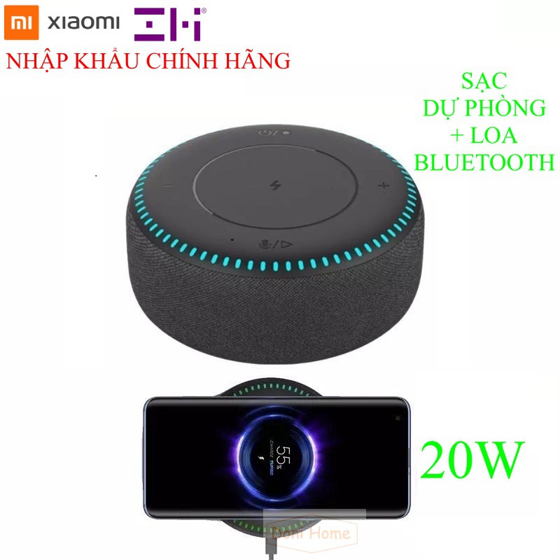 Loa Bluetooth kiêm sạc không dây 20W Xiaomi ZMI B508 - NHẬP KHẨU CHÍNH HÃNG - BH 3 THÁNG