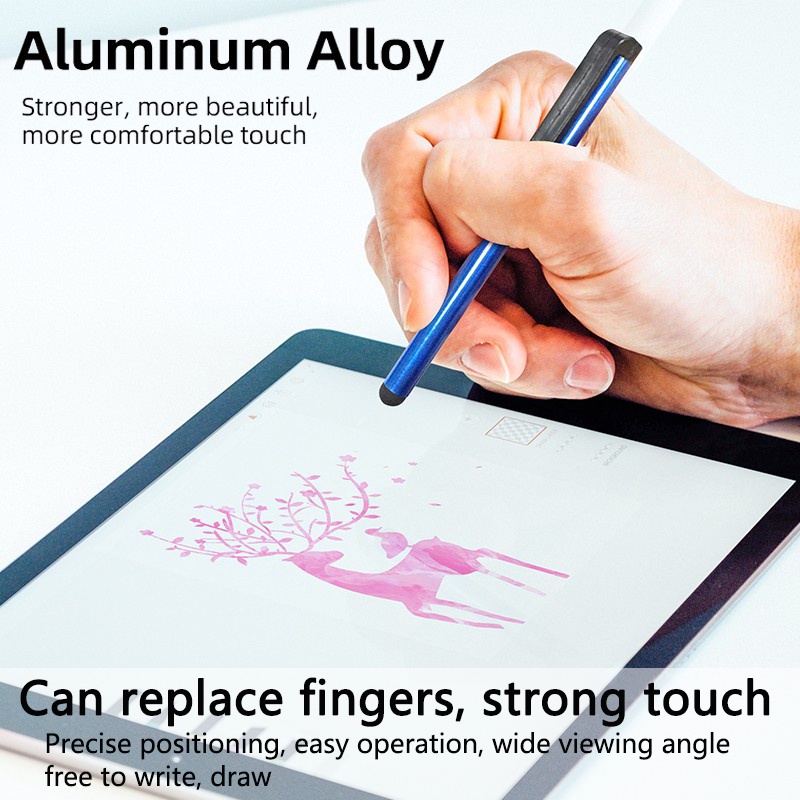 1 Cây Bút Cảm Ứng Stylus Kim Loại Thông Dụng Chính Xác Mua 5 Tặng 1 Cho Điện Thoại Thông Minh / Máy Tính Bảng