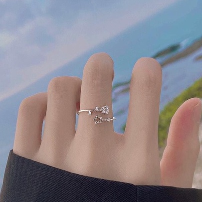 Nhẫn nữ hình sao cực đẹp