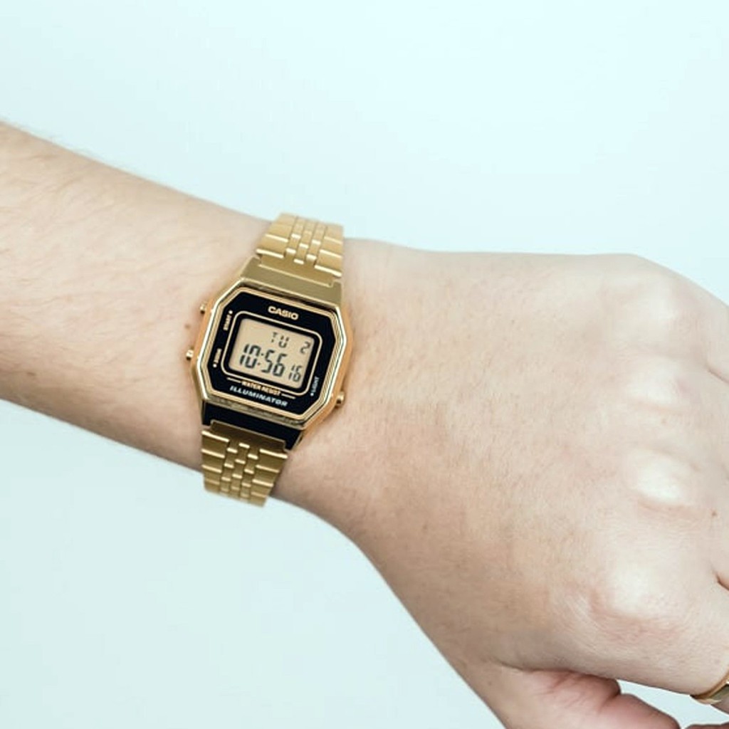 Đồng hồ nữ dây kim loại Casio Anh Khuê LA680 Series