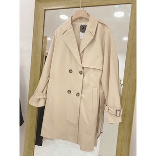 trench coat tay cài be