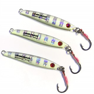 Mồi jig câu biển Saira 15g 30g 60g, mồi jig câu cá giá rẻ, mồi câu cá biển giả, mồi câu shore jigging