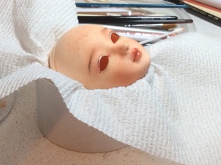 Màu vẽ gốc nước - dụng cụ faceup búp bê bjd