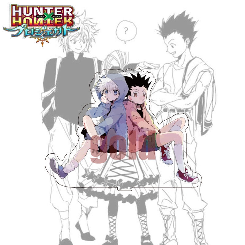 HUNTER X HUNTER |Đồ Trang Trí Đứng Để Bàn Bằng Acrylic Hình Anime Độc Đáo