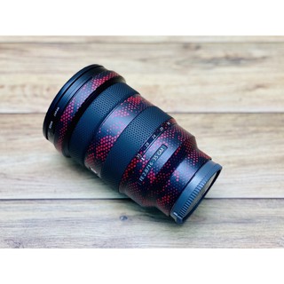 Miếng dán 3M maba đỏ đen cho ống kính máy ảnh