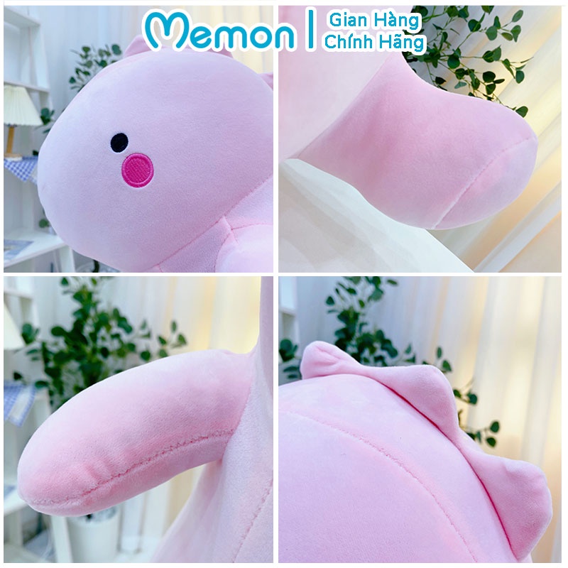 Gấu Bông Khủng Long Baby Má Hồng Shop Memon Cao Cấp