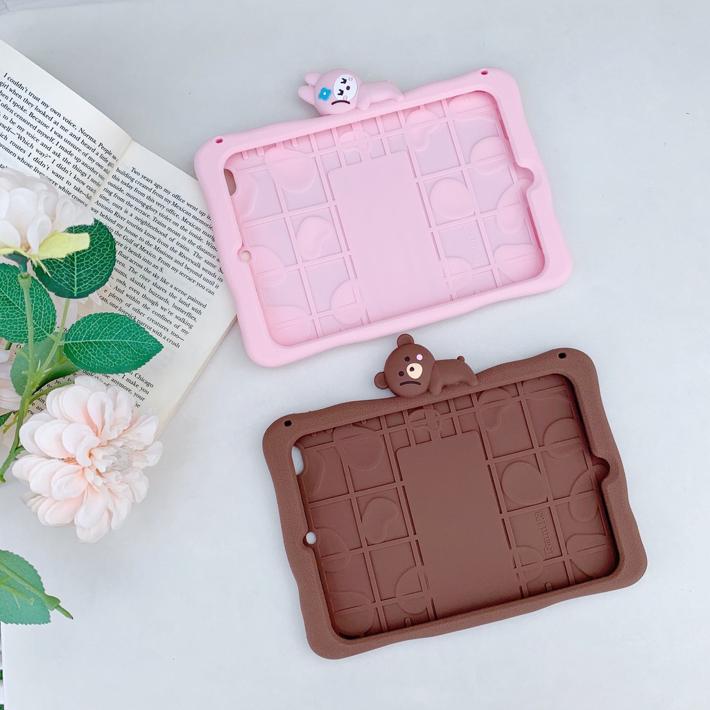 Ốp Lưng Silicone Có Giá Đỡ Hình Hoạt Hình Đáng Yêu Cho Samsung Galaxy Tab A 8.0 2019 Sm-T290 T295 T297 | BigBuy360 - bigbuy360.vn