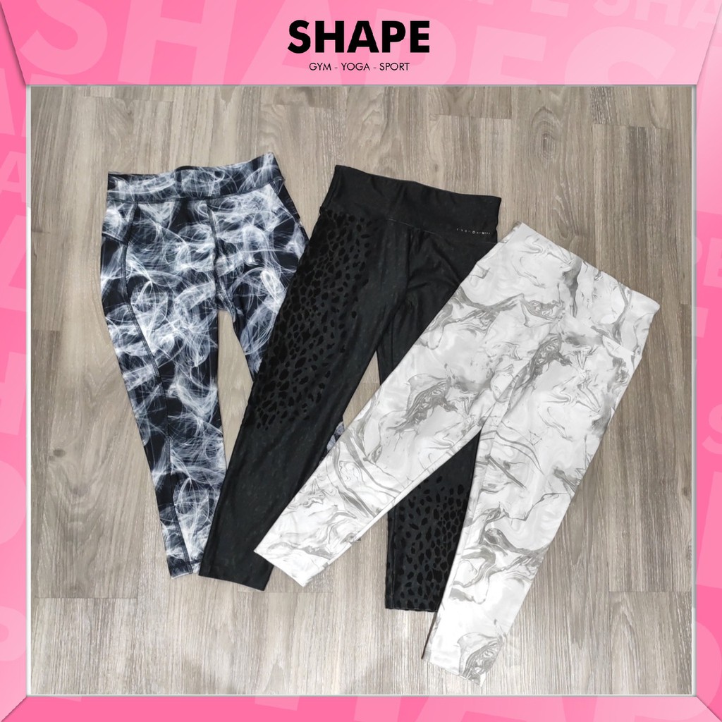 Quần lửng tập gym yoga SHAPE Oy.sho đẹp [L049]