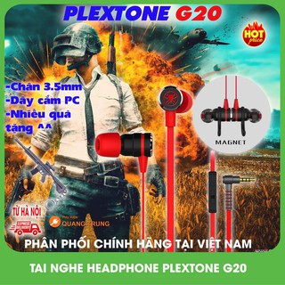 TAI NGHE PLEXTONE G20 Chuyên game - Dòng tai nghe bass cực mạnh- Có Mic