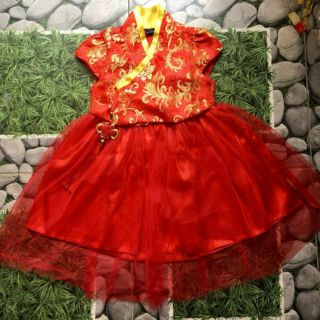 Hanbok Bé Gái Áo Váy Rời
