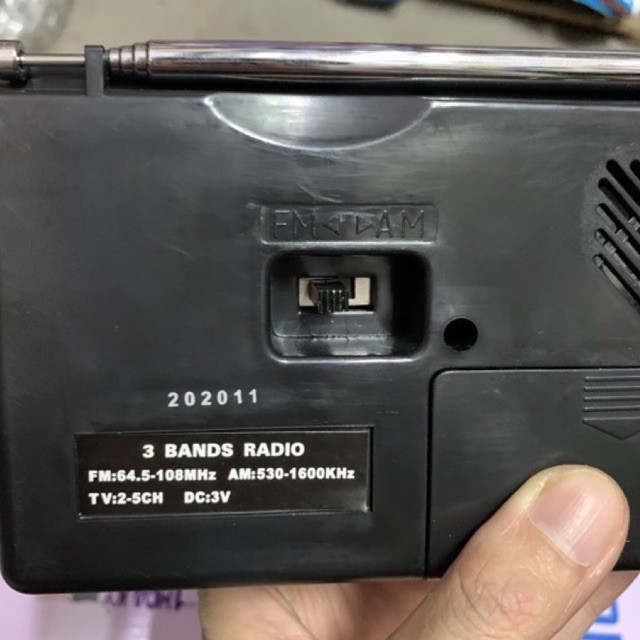 Radio Am Fm ,Sony SW 902 Dùng Pin Đại - Giá Sốc