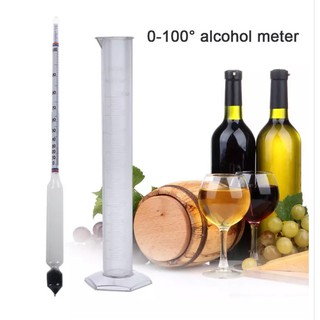 Dụng cụ đo tỷ trọng gọn nhẹ chính xác gồm 0 - 50% và 0 - 100%