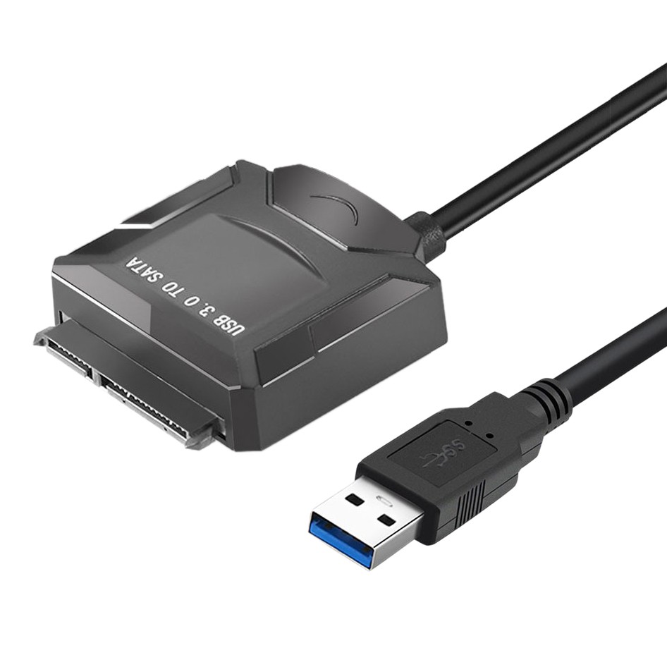 【Hot Sale？？】USB 3.0 to SATA Power Adapter for 3.5 Inch HDD 2.5 Inch SSD Hard Disk with 12V 2A AC DC Power Adapter