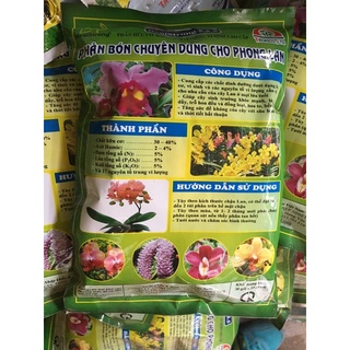 Phân tan chậm túi lọc 5-5-5+te cho hoa lan