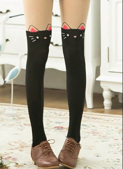 Quần tất giả boot đầu mèo