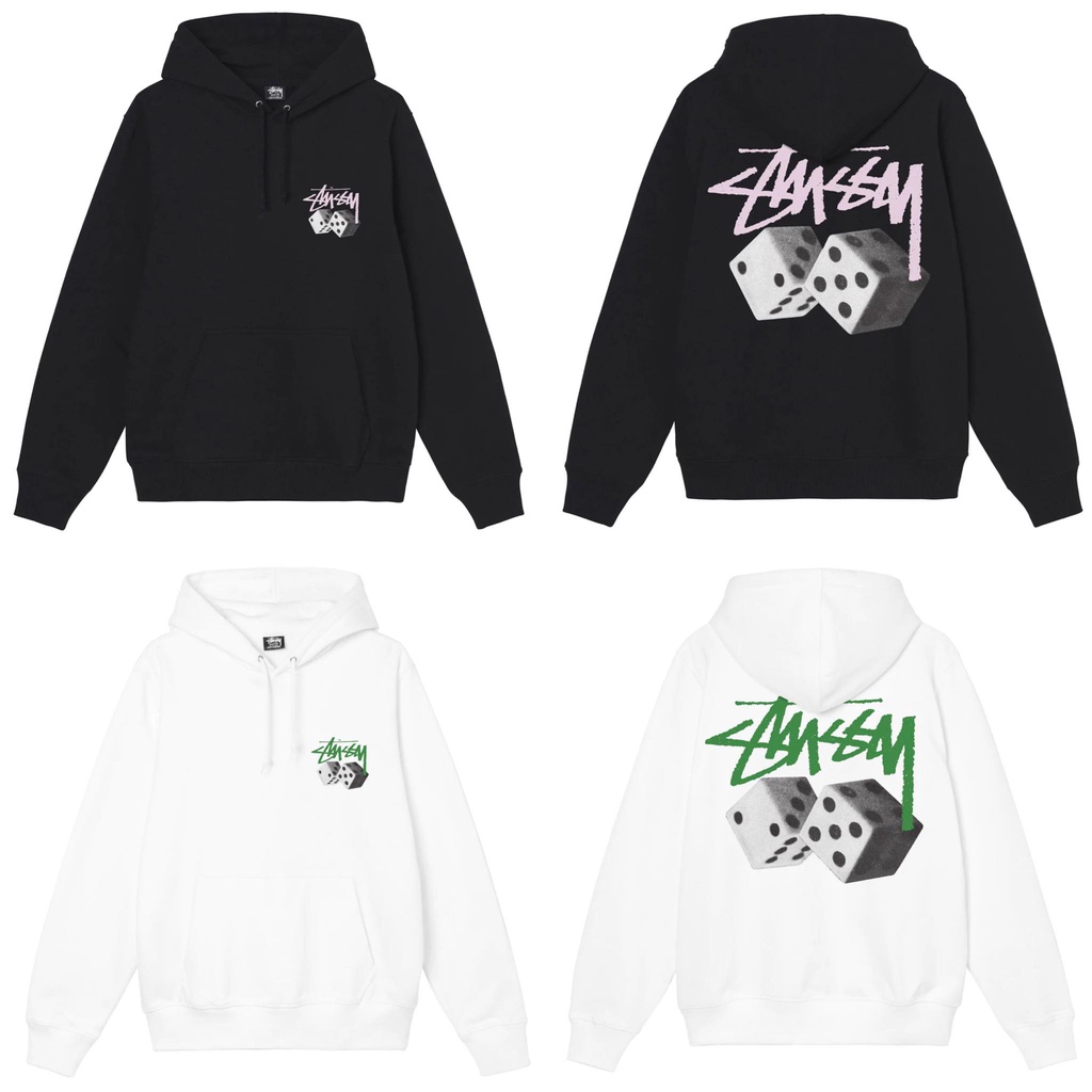 Áo Khoác Hoodie Stussy Xúc Xắc - HOODIE STUSSY ROLL DICE [HÀNG CÓ SẴN]