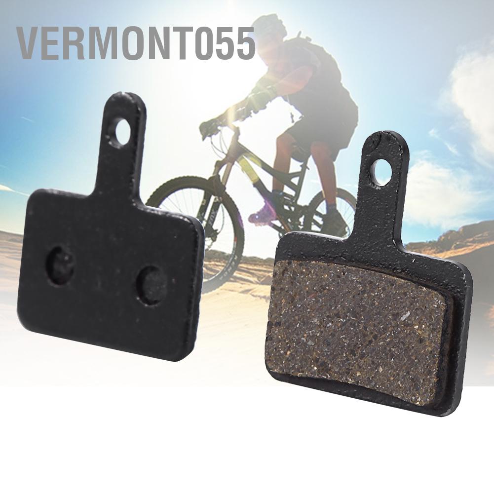 Vermont055 4 cặp má phanh đĩa xe đạp M446 đen.