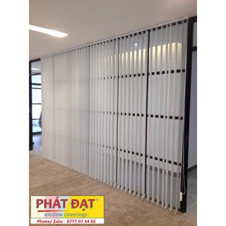 (Đặt theo yêu cầu) Màn lá, rèm sáo lá Vải TRƠN, lá 90mm 12 màu, nhận gia công theo yêu cầu