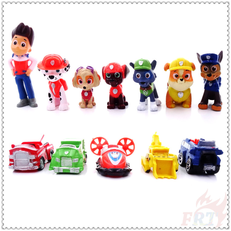 Bộ 12 mô hình đồ chơi nhân vật hoạt hình Paw Patrol xinh xắn