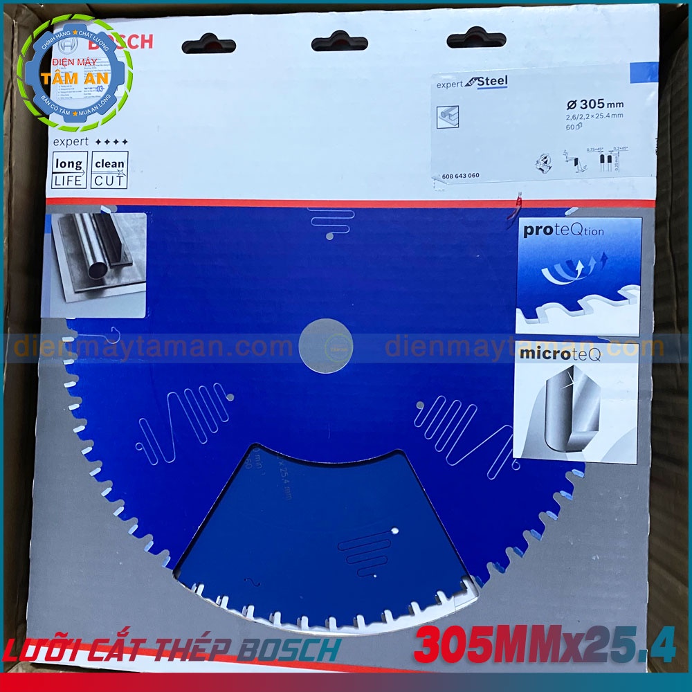 Lưỡi cắt thép hợp kim BOSCH 305MM 2608643060 | Giá đủ thuế VAT