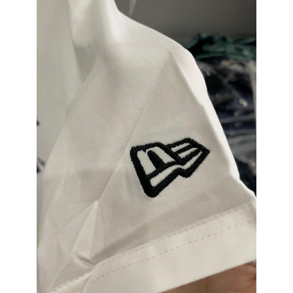 Áo Thun Unisex Chất Cotton 100% Mịn Mát Màu Trắng/Đen/Xanh/Cam In Hình Tô Kem Dễ Thương